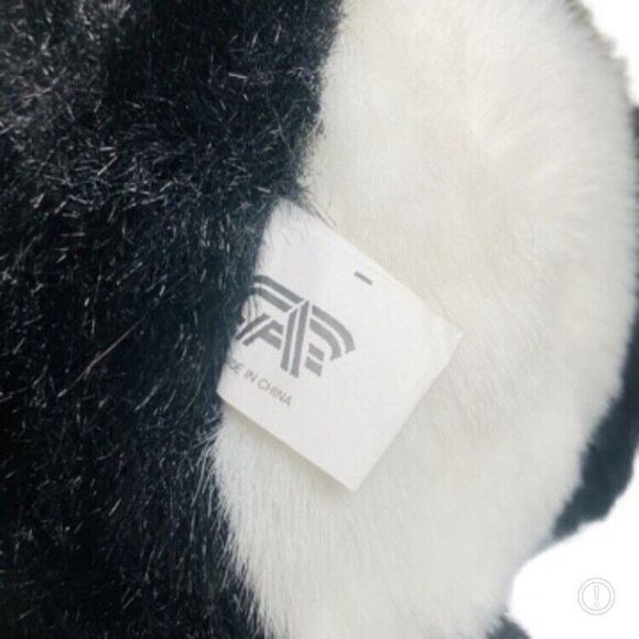 Great American Fun Plush Black White Panda Stuffed Bear Animal Vintage Toy 12” - Picture 5 of 5